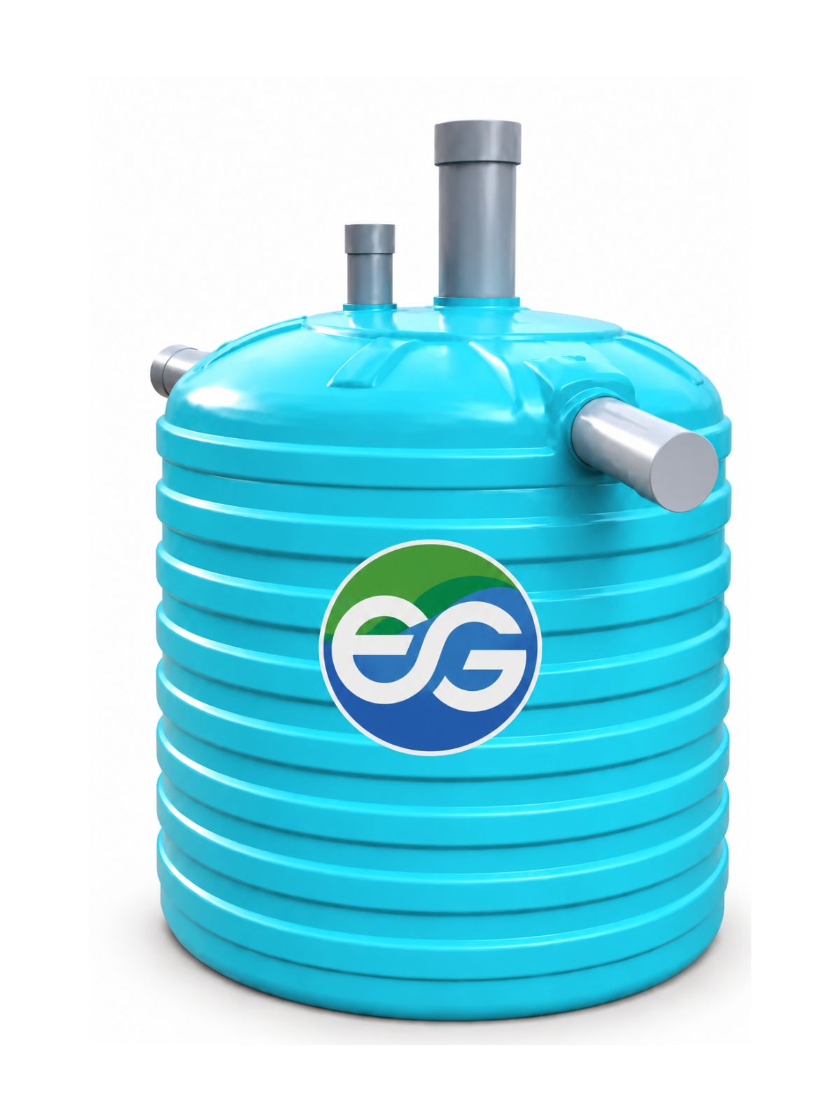 1500 L FRP Bio-Digester Vertical
