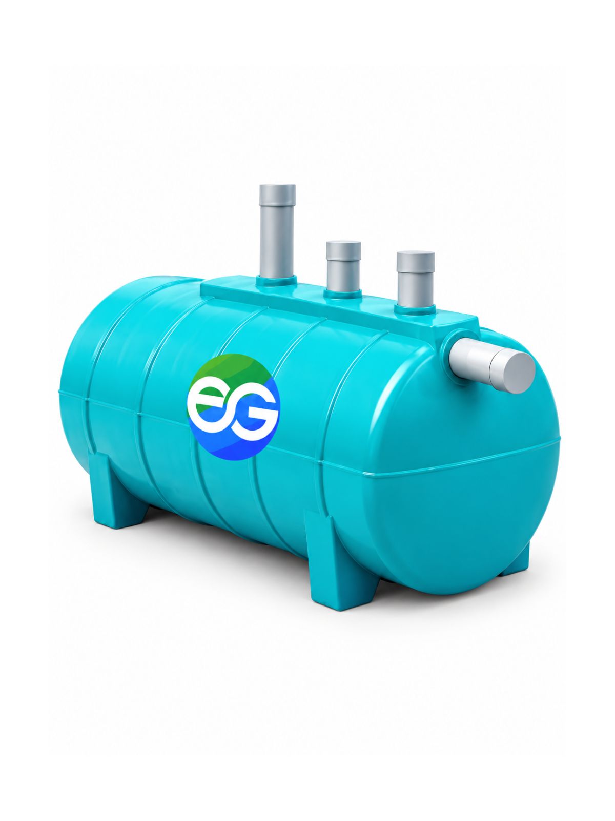 1500 L FRP Bio-Digester Horizontal