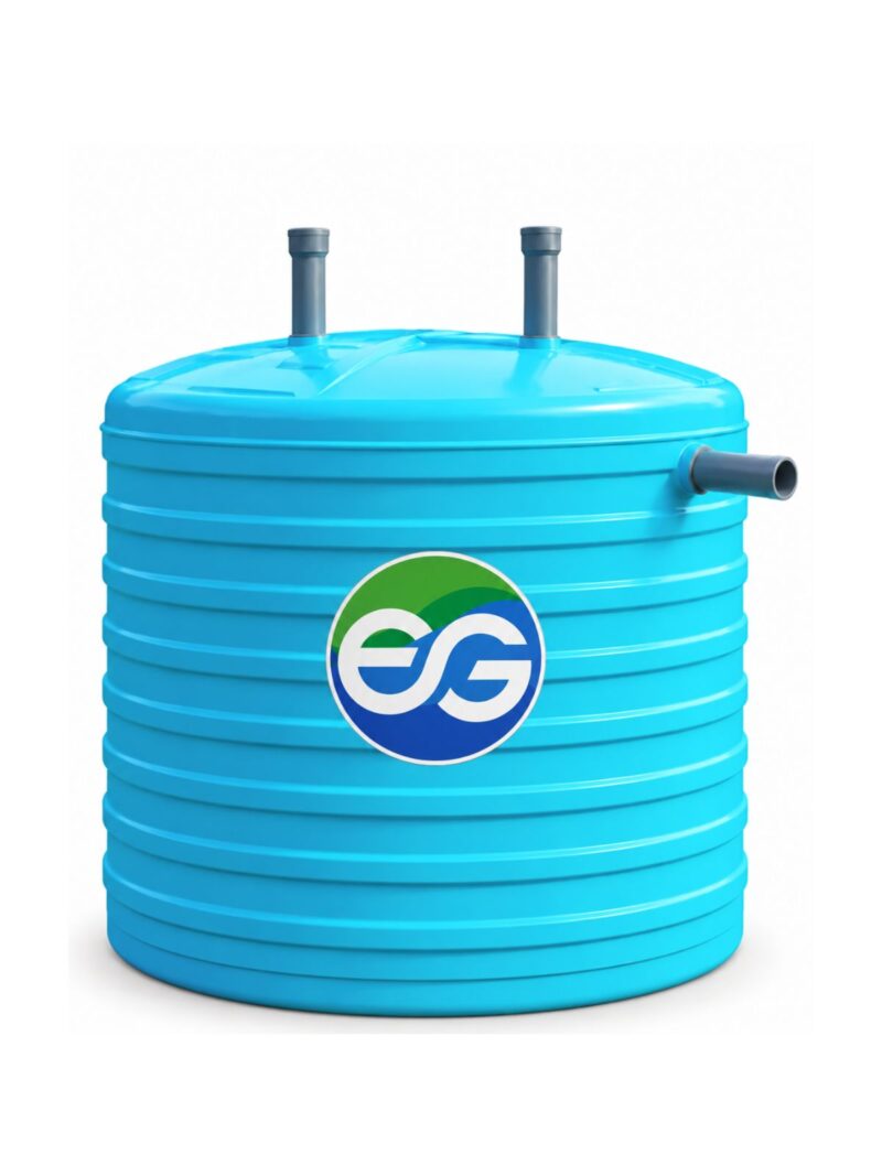 3000 L FRP Bio-Digester Vertical