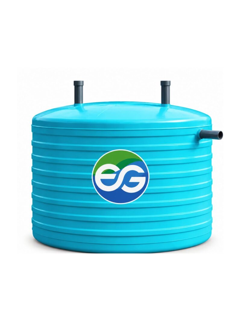 5000 L FRP Bio-Digester Vertical